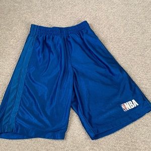 Mens blue basketball NBA shorts size small